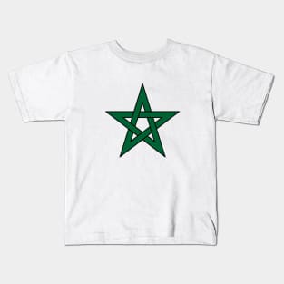 Star Moroccan Flag Kids T-Shirt